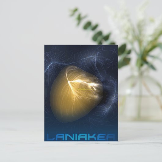 Laniakea - Ons lokale supercluster Briefkaart (Staand voorkant)