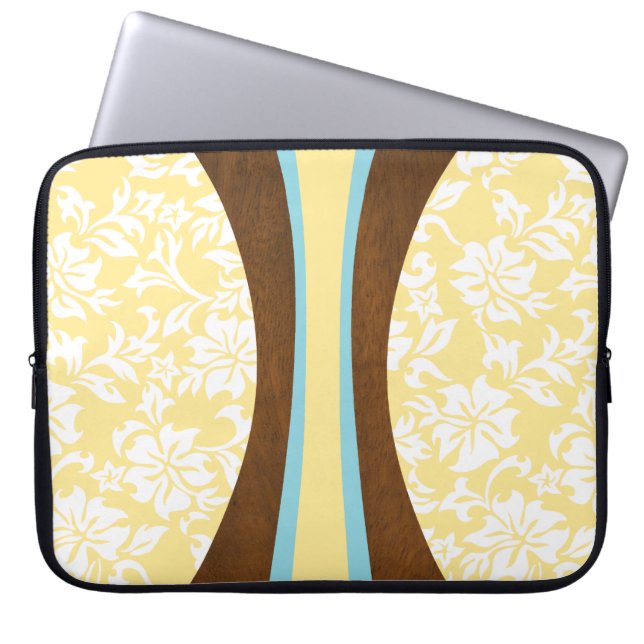 Laniakea Surfboard Hawaiian Neopree Wetsuit Laptop Sleeve (Voorkant)