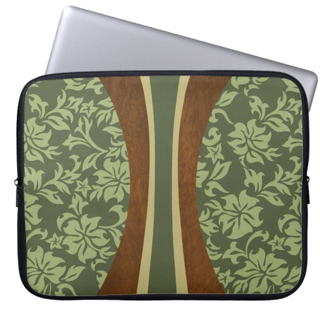 Laniakea Surfboard Hawaiian Neopree Wetsuit Laptop Sleeve (Voorkant)