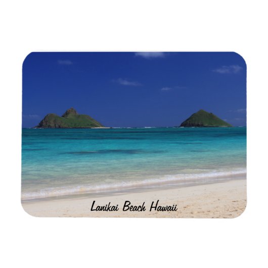 Lanikai Beach Hawaï Magneet (Horizontaal)
