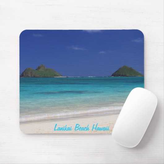 Lanikai Beach Hawaii Muismat (Met muis)