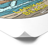 Lanikai Beach Hawaii Poster (Hoek)