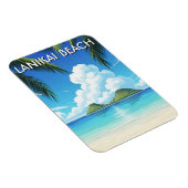 Lanikai Beach Hawaii Reis Magneet (Rechterzijde)
