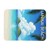 Lanikai Beach Hawaii Reis Magneet (Horizontaal)