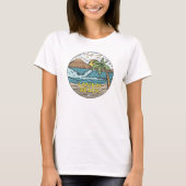 Lanikai Beach Hawaii  T-shirt (Voorkant)
