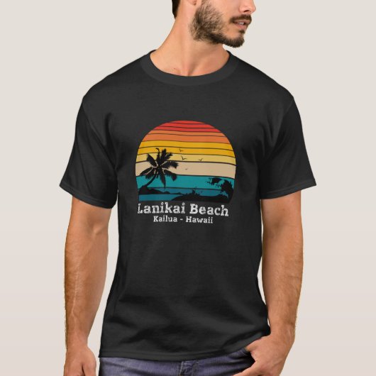 Lanikai Beach Kailua - Hawaï T-shirt (Voorkant)