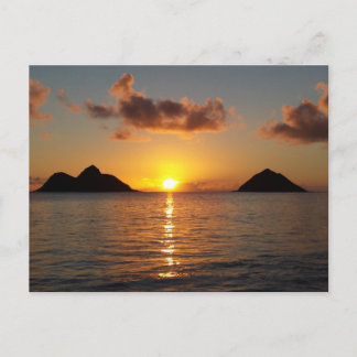 Lanikai Beach Sunrise Briefkaart