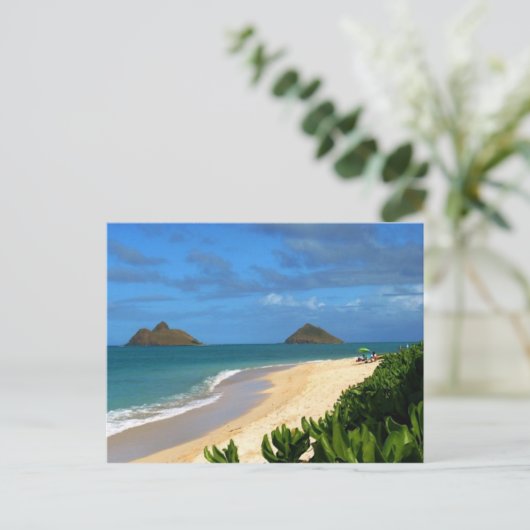 Lanikai, Hawai'i Briefkaart (Staand voorkant)