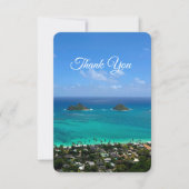 Lanikai Oahu  Bedankkaart (Voorkant)