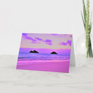 Lanikai Sunrise Bedankkaart