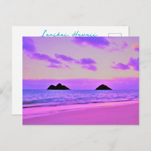 Lanikai Sunrise Briefkaart (Voorkant / Achterkant)