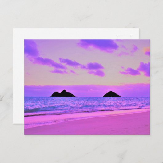 Lanikai Sunrise Briefkaart (Voorkant / Achterkant)
