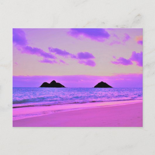 Lanikai Sunrise Briefkaart (Voorkant)