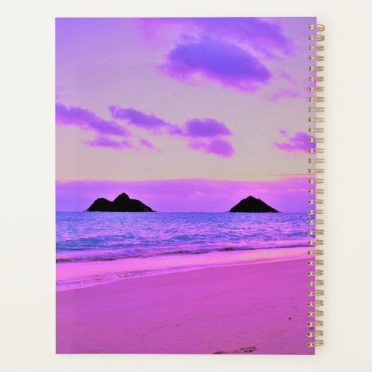 Lanikai Sunrise Planner (Achterkant)