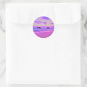 Lanikai Sunrise Ronde Sticker (Tas)