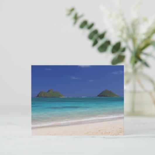Lankai Beach hawaii Briefkaart (Staand voorkant)