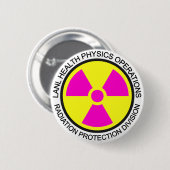LANL Health Physics Button (Voorkant /achterkant)