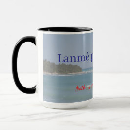Lanmè Pa Kenbe Kras – Haïtiaanse Spreuk Mok