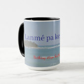 Lanmè Pa Kenbe Kras – Haïtiaanse Spreuk Mok (Voorkant links)