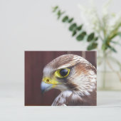 Lanner Falcon Briefkaart (Staand voorkant)