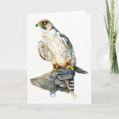 Lanner falcon verjaardag Kaart (Voorkant)