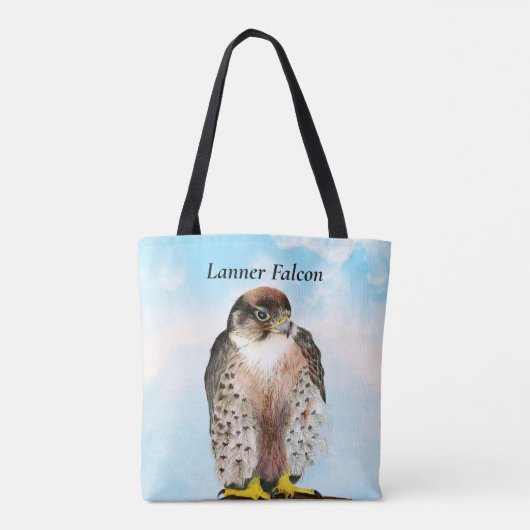 Lanner Falcon Waterverf Tas voor het schilderen va (Achterkant)