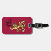 Lannister Sigil - Verhoor me auto Bagagelabel (Voorkant horizontaal)
