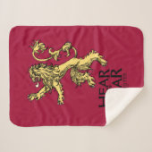 Lannister Sigil - Verhoor me auto Sherpa Deken (Voorkant (horizontaal))