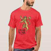 Lannister Sigil - Verhoor me auto T-shirt (Voorkant)