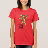 Lannister Sigil - Verhoor me auto T-shirt (Voorkant)