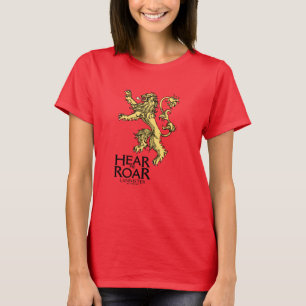 Lannister Sigil - Verhoor me auto T-shirt
