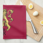 Lannister Sigil - Verhoor me auto Theedoek (Quarter Fold)