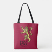 Lannister Sigil - Verhoor me auto Tote Bag (Achterkant)