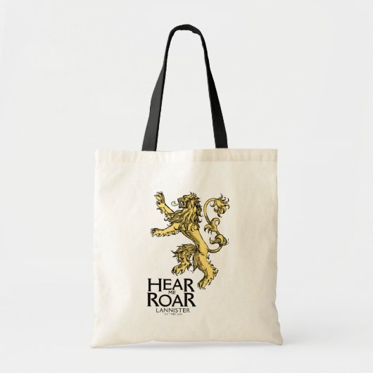 Lannister Sigil - Verhoor me auto Tote Bag (Voorkant)