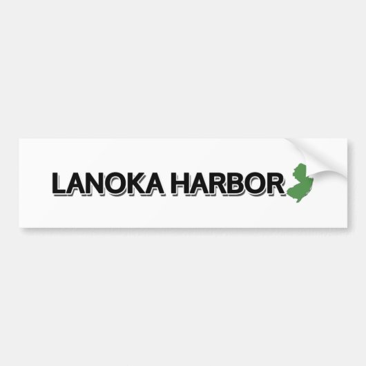 Lanoka Harbour, New Jersey Bumpersticker (Voorkant)