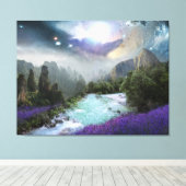 Lanscape Canvas Afdruk (Insitu (Houten vloer))