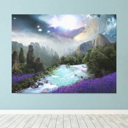 Lanscape Canvas Afdruk (Insitu (Houten vloer))