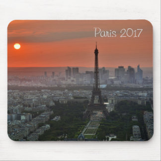 Lanscape Uitzicht of Eiffel Tower, Parijs Frankrij Muismat