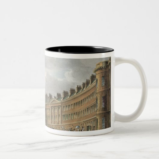 Lansdown Crescent, Bath, 1820 Tweekleurige Koffiemok (Rechts)