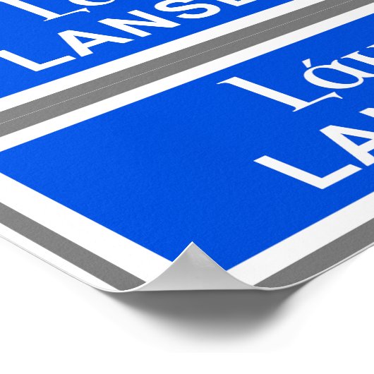 Lansdowne Lane Poster (Hoek)