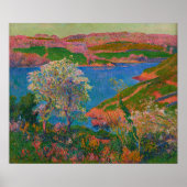 L'Anse du Goulineau, Henry Moret Poster (Voorkant)