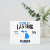 Lansing Briefkaart (Staand voorkant)