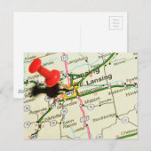 Lansing Briefkaart (Voorkant / Achterkant)