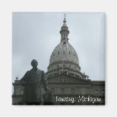 Lansing Capitol Building Magnet (Voorkant)