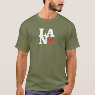 Lansing, MI luchthavencode, Pop art. T-shirt