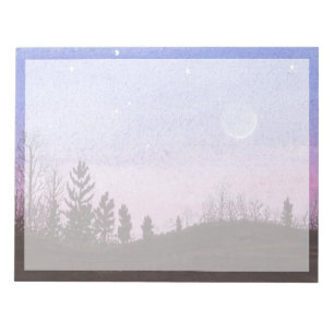 Lansing Moon & Stars Notitieblok