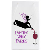 Lansing Wine Fairies Klein Cadeauzakje (Achterkant)