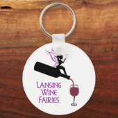 Lansing Wine Fairies Sleutelhanger (Voorkant)