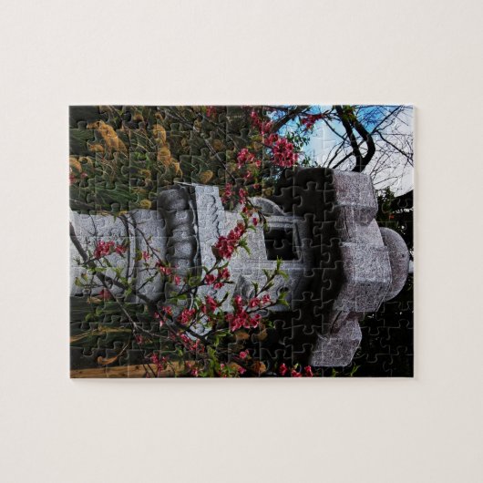 Lantaarn bij het Castle Park Nago Legpuzzel (Horizontaal)