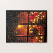 Lantaarn bij nacht legpuzzel (Horizontaal)